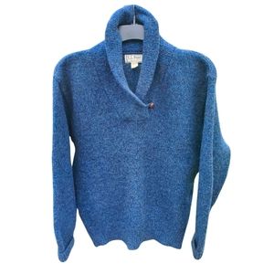 90's LL Bean Wool blend Sweater Dark Blue Women's Size Large